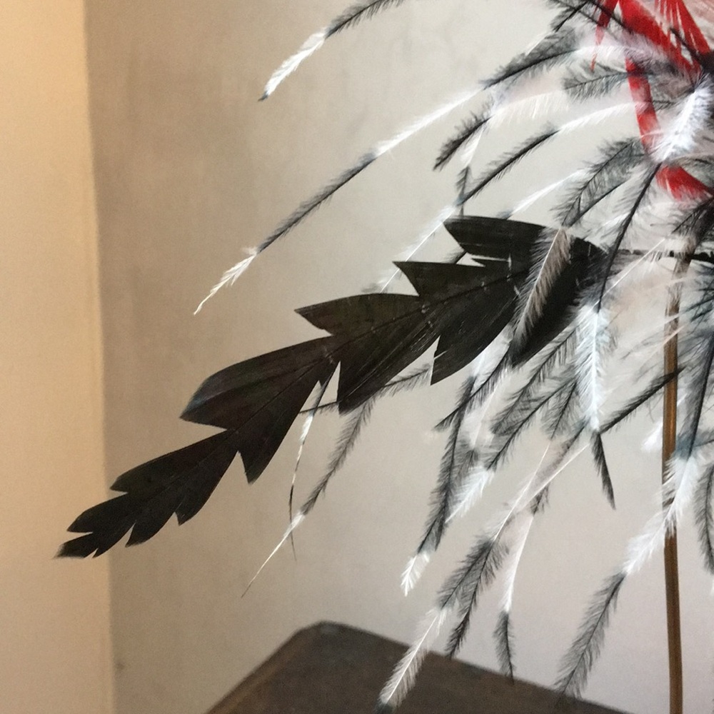 Fascinator-dramatic movement of ostrich feathers! - Picture 4 of 7